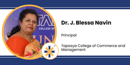 Interview Dr J Blessa Navin Principal at Tapasya College of Commerce and Management